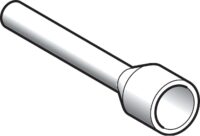 Schneider DZ5CE0153D Aderendhülse gem DIN 1,5qmm/AWG16 schwarz lang 10x100St.