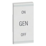 Legrand 574483 MyHOME-Wippe Symbol GEN-ON-OFF für CREO und GALEA LIFE 1M Weiß