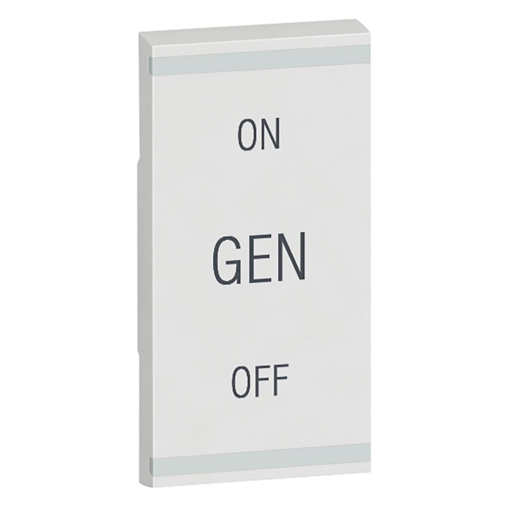 Legrand 574483 MyHOME-Wippe Symbol GEN-ON-OFF für CREO und GALEA LIFE 1M Weiß