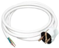 Kopp 140102099 Zuleitung 2m H 05 VVf 3G1qmm arktis-weiß