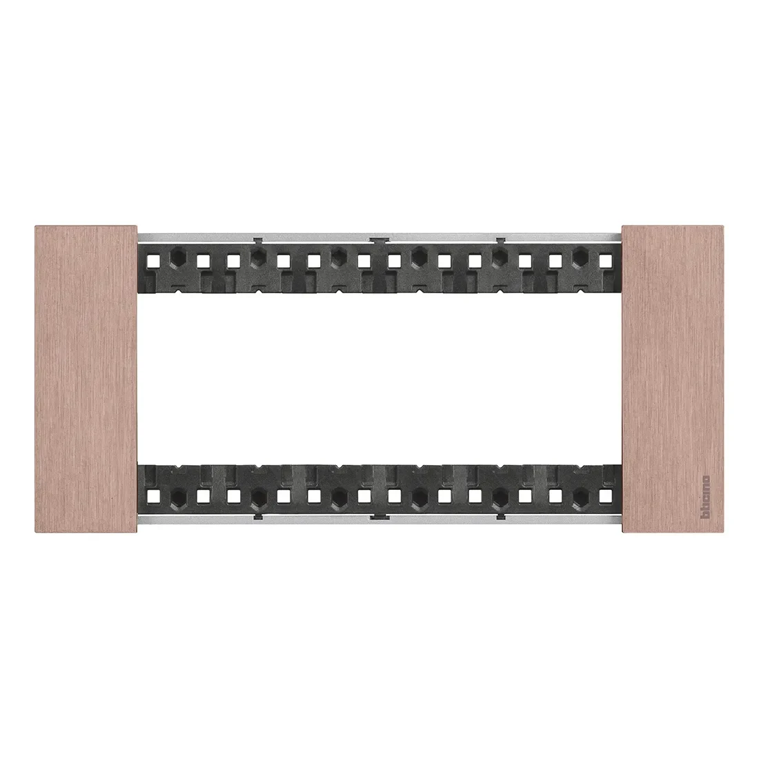 Legrand BTicino KA4806ZM LivingNow Abdeckrahmen 6-modulig in der Farbausführung Kupfer