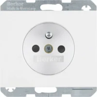 Berker Steckdose mit Schutzkontakt K.1 po 6768757009