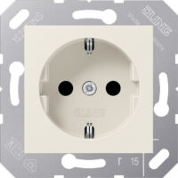 Jung SCHUKO-Steckdose 16A 250V 50x50mm Klappdeckel CD 5120 BF
