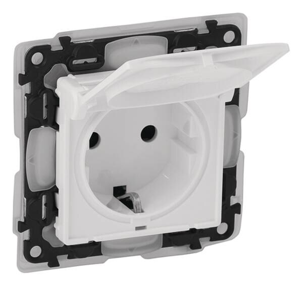 Legrand Legrand 753119 Schuko Steckdose IP44 Valena Life ultraweiß