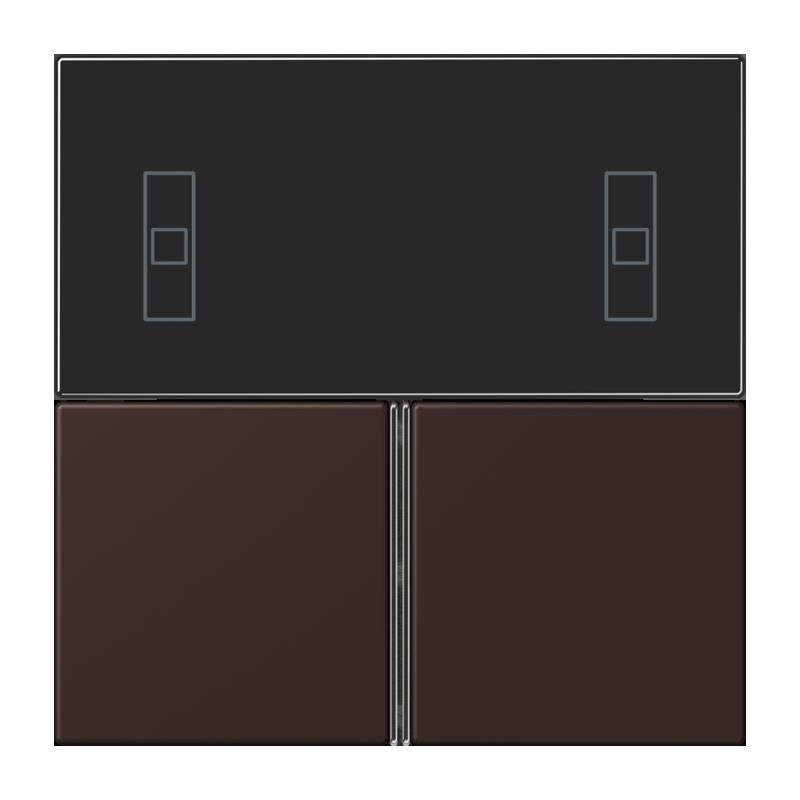 Jung Jung LC4093TSA252 KNX Tastensatz für Komfortregler LC4320J