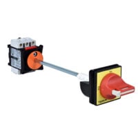 Schneider VCCF2 NOT-AUS Hauptschalter Zwischenbau 3-polig 690V 40A Griff rot abschl