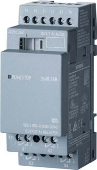 Siemens 6ED1055-1HB00-0BA2 LOGO! DM8 24R Erw modul 24/24V/Relais 4DE/4DA NPN