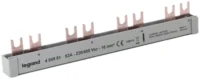 Legrand 404981 Gabelkammschiene 2-polig 12TE 16qmm 1-phasig+N f.4AFDD Fi/LS