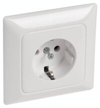 Legrand 776170 Steckdose (SL) 1-fach volle Platte Creo ultraweiß