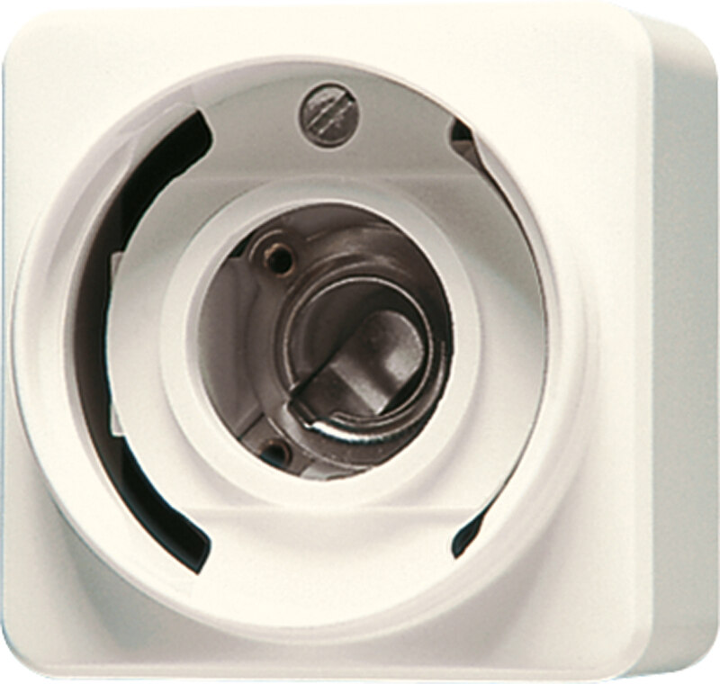 Jung Jung Lichtsignal ohne Haube weiß E14 Gewinde 637-14 A