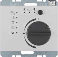 Berker Temperaturregler aluminium 75441171