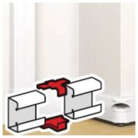 Legrand 075663 Verbinder 50x145mm Kanal Mosaic