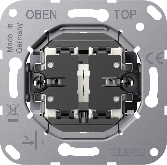 Jung Jung Kippschalter Serien mit 2 LED-Leuchten K505EU5