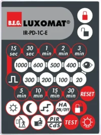 BEG Brück Electronic IR-Fernbedienung IR-PD-1C-E