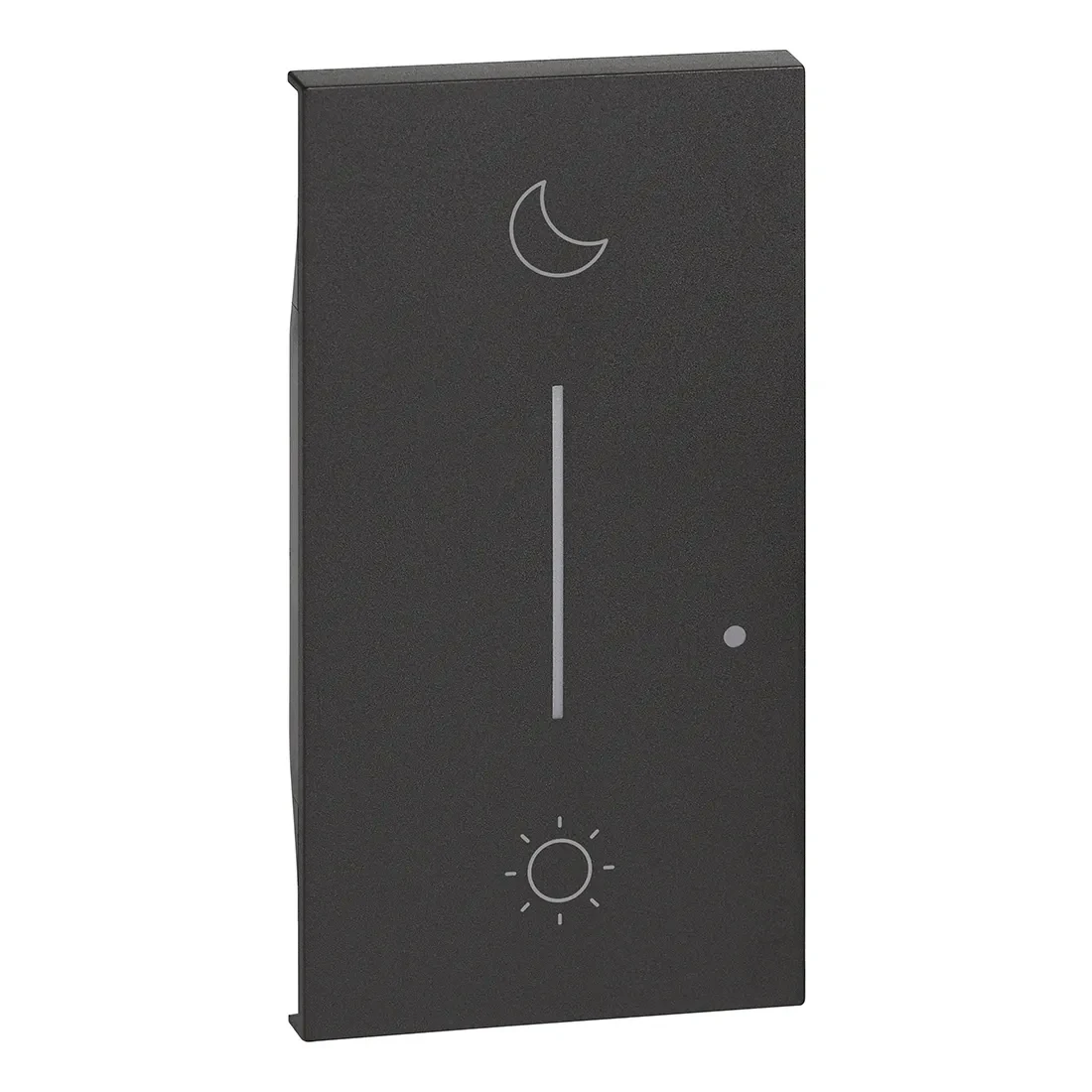 Legrand BTicino KG41M2 LivingNow 2M Taste für Szenen-Wandsender Tag/Nacht Black