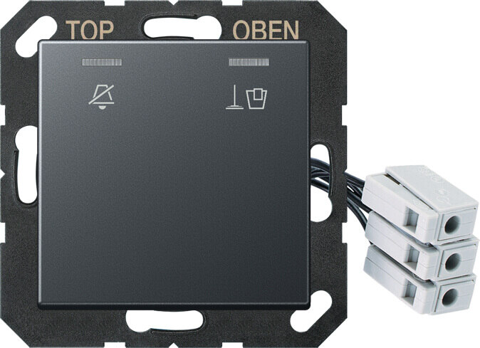 Jung Jung Hotelabdeckung mit LED-Einheit 230V A CU KO5 M 230 ANM