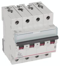 Legrand 403420 TX3 LS-Schalter B 32A 4-polig 6kA 400VAC 4TE