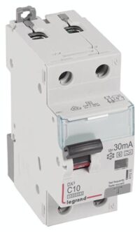 Legrand 411310 DX3 Fi/LS-Schalter C 10A 1P+N 10kA 30mA Typ F-G 230VAC 2TE