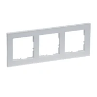 Legrand 765283 SEANO+3-fach Rahmen in der Farbausführung Aluminium lackiert
