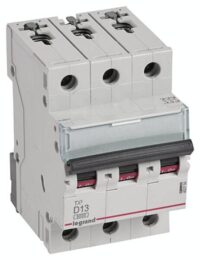 Legrand 403754 TX3 LS-Schalter D 13A 3-polig 6kA 400VAC 3TE