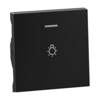 Legrand 765316 SEANO Wippe beleuchtet mit Symbol Licht in der Farbausführung schwarz