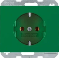 Berker SCHUKO-Steckdose gn/gl 47157013