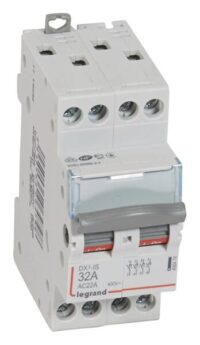Legrand 406479 DX3 Lasttrennschalter 4-polig 32A 400VAC Kategorie AC-22A