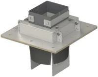 Cablofil CM250260 Wandflansch für Kabelschott EZD44T 1 fach rechteckig