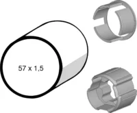 Somfy Adapter LT 50 TW 57 9705571