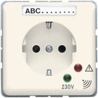 Jung 521 ZNAUF SCHUKO Steckdose 16 A 250V ~ Schraubklemmen mit ÜSS,