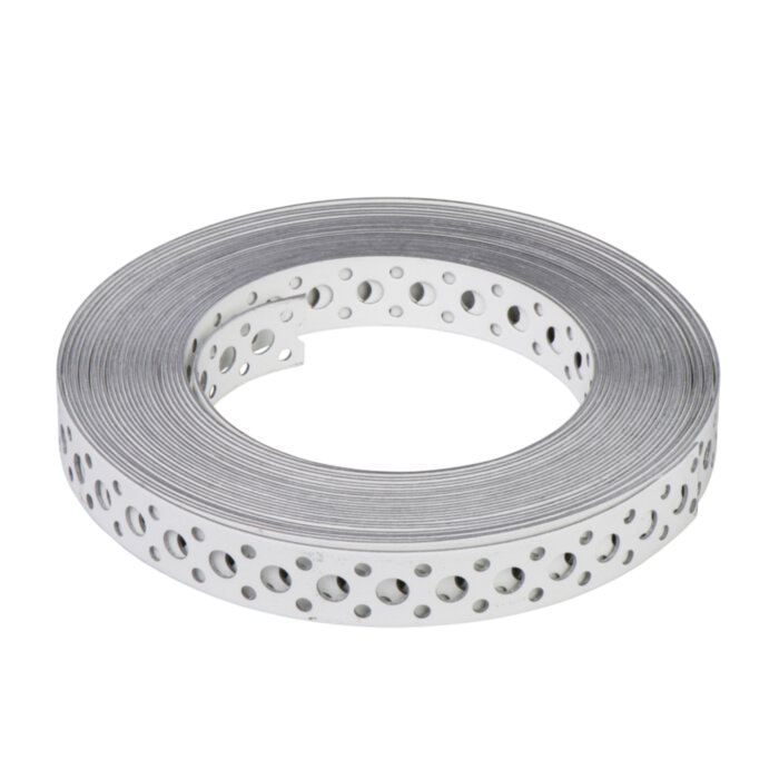 Schneider 2740017 Stahlband Kunststoff/ verzinkt TPG-12x0,7 weiß Ring=10m – Bild 1