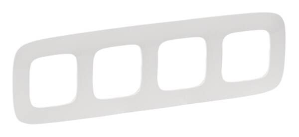Legrand Legrand 754414 Rahmen 4-fach Valena Allure Pearl Thermoplast