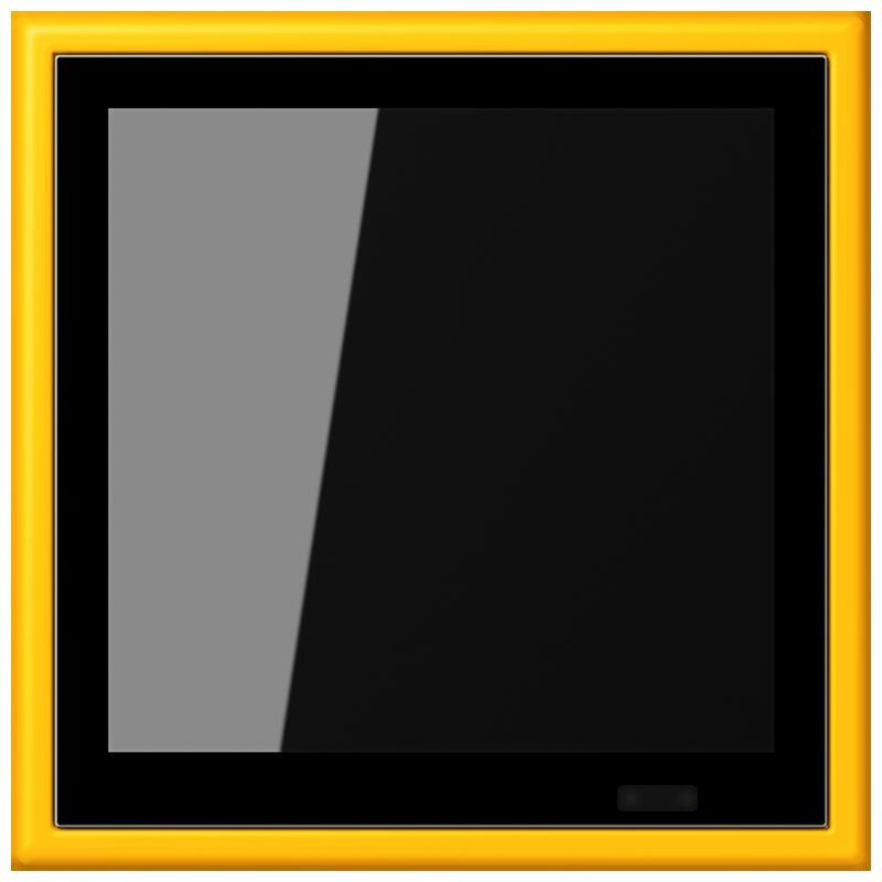 Jung Jung LC 459 D1 S263 KNX Raumcontroller LS TOUCH Serie LS le jaune vif