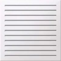 Merten Zentralplatte aws/gl für Signalgeber MEG4450-0325