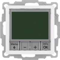 Berker Temperaturregler pws/gl mit Schließer 20448989