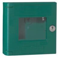 Legrand 038055 Schlüsselkasten IP44 IK07 leer mit Signalkontakt 4-48VDC 100mA grün