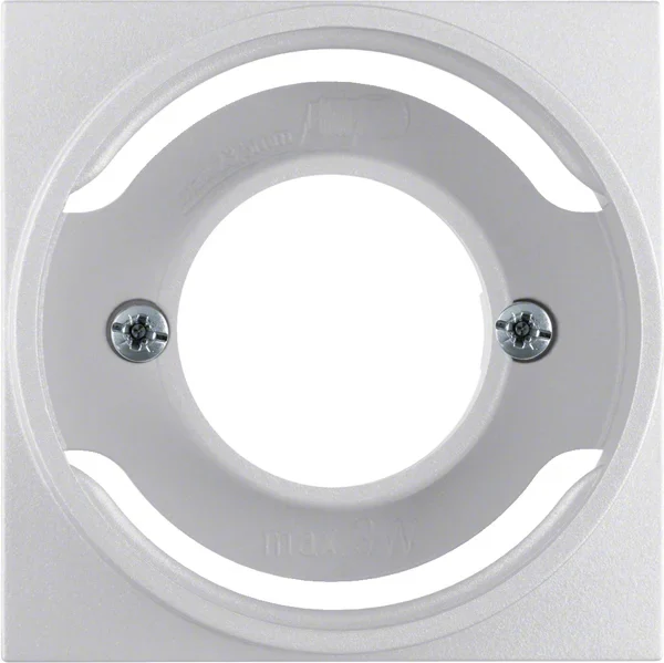 Berker Berker Zentralstück aluminium matt für Lichtsignal 11981404