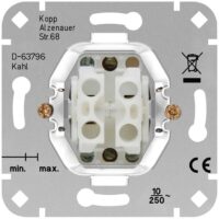 Kopp 504000009 Serien-tast Sockel ohne Abdeckung.