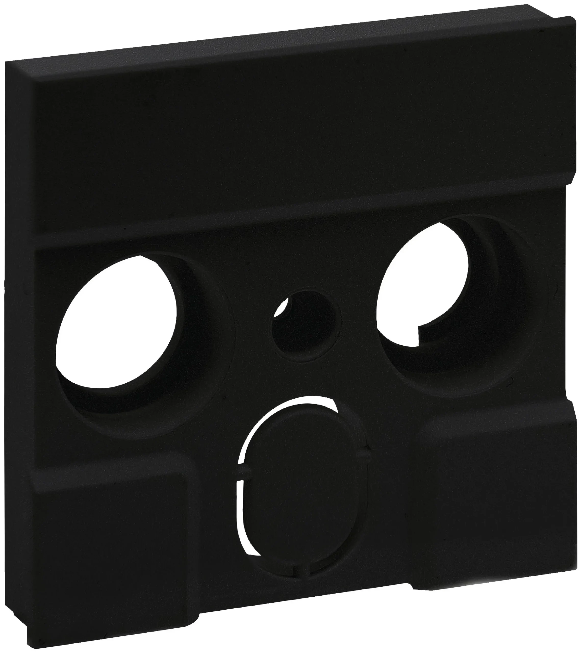 Legrand Legrand 864560 Abdeckung TV-R-SAT 30mm Niloe Step schwarz