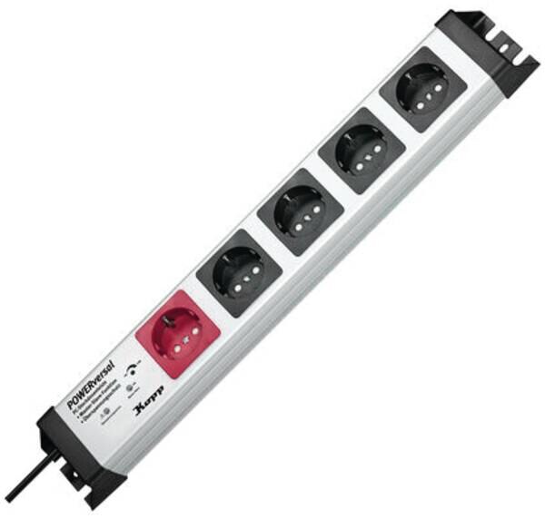 Kopp Kopp 227820012 POWERv.1+4-fach mit MS+ÜSS