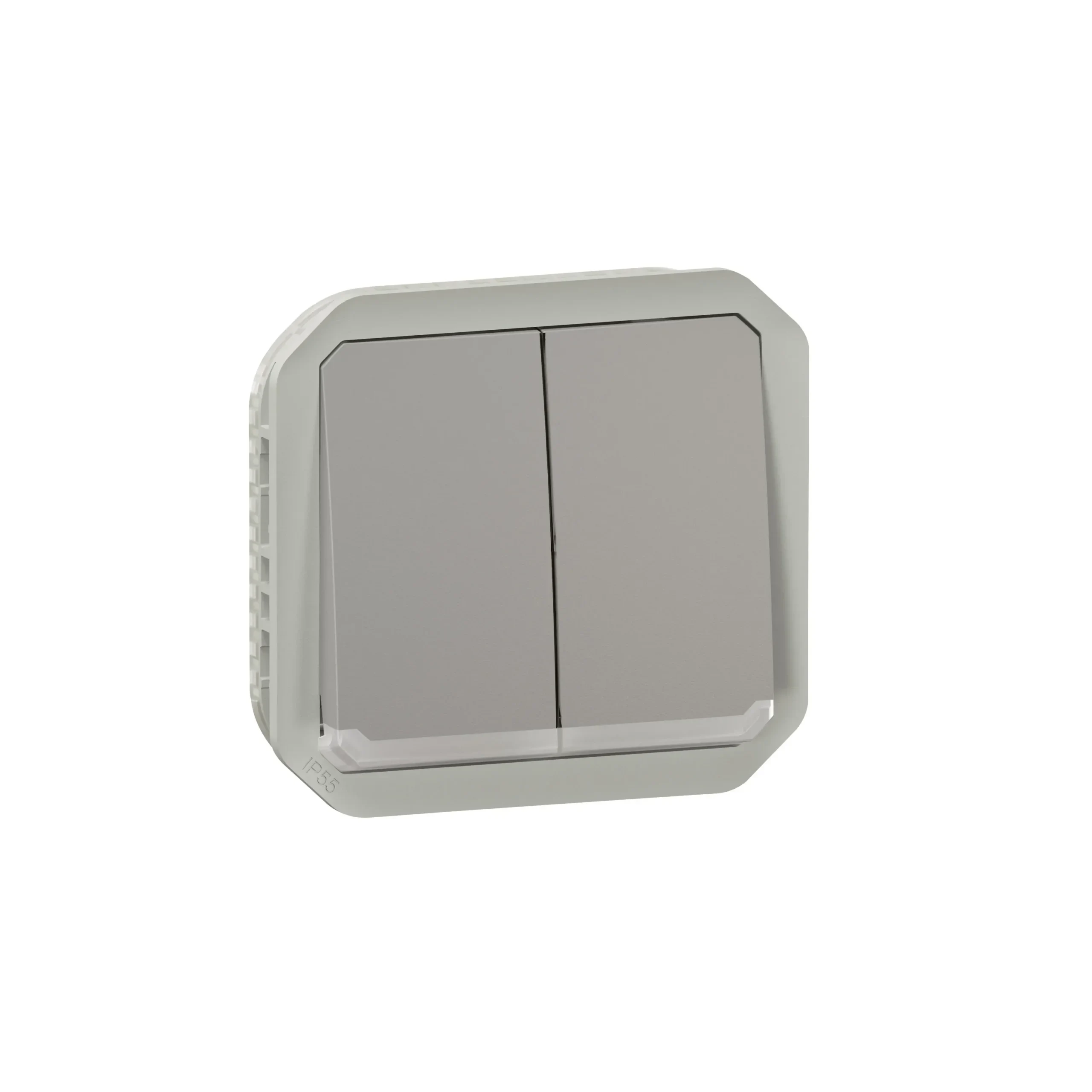 Legrand Legrand 069526L Plexo New Einsatz Doppelwechselschal 10AX/Taster bel 10A