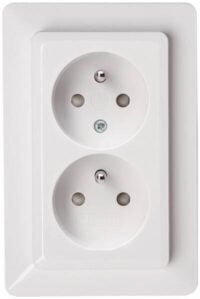 Kopp 927913005 MSK-Steckdose2-fach KiSi HK02arkt
