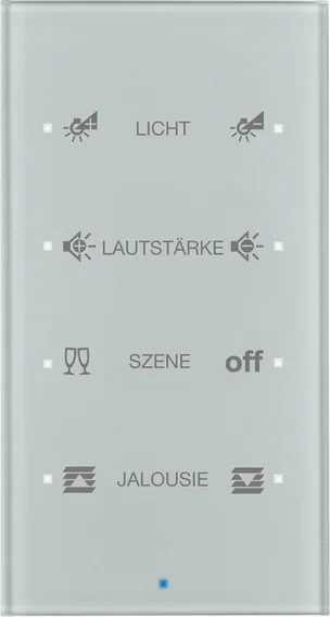 Berker Berker Glas-Sensor 4-fach aluminium 75144134