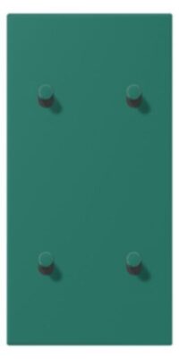 Jung LC12-25R0216 Abdeckung mit Kipphebel "Zylinder" 2x2 Kipphebel senkrecht LS 1912 ver