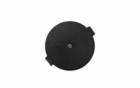 SG LEUCHTEN Anschlussbox schwarz Aluminium Ø92mm 314334 H55mm