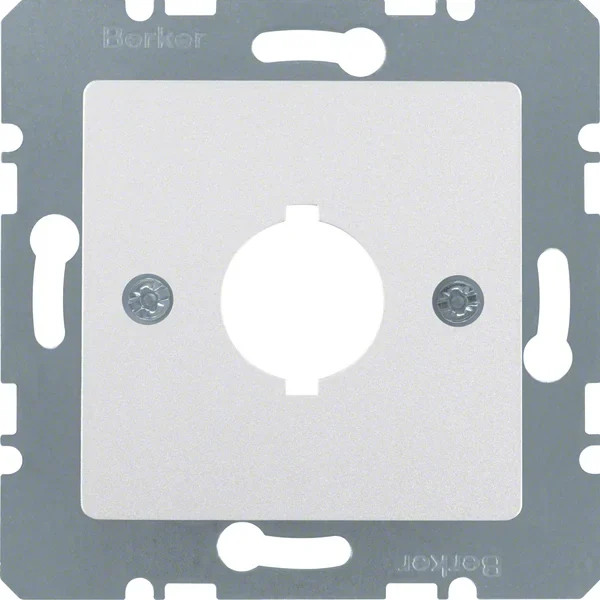 Berker Berker Zentralplatte 18,8 mm aluminium matt 14311404