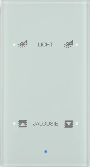 Berker Berker Glas-Sensor 2-fach polarweiß 75142930