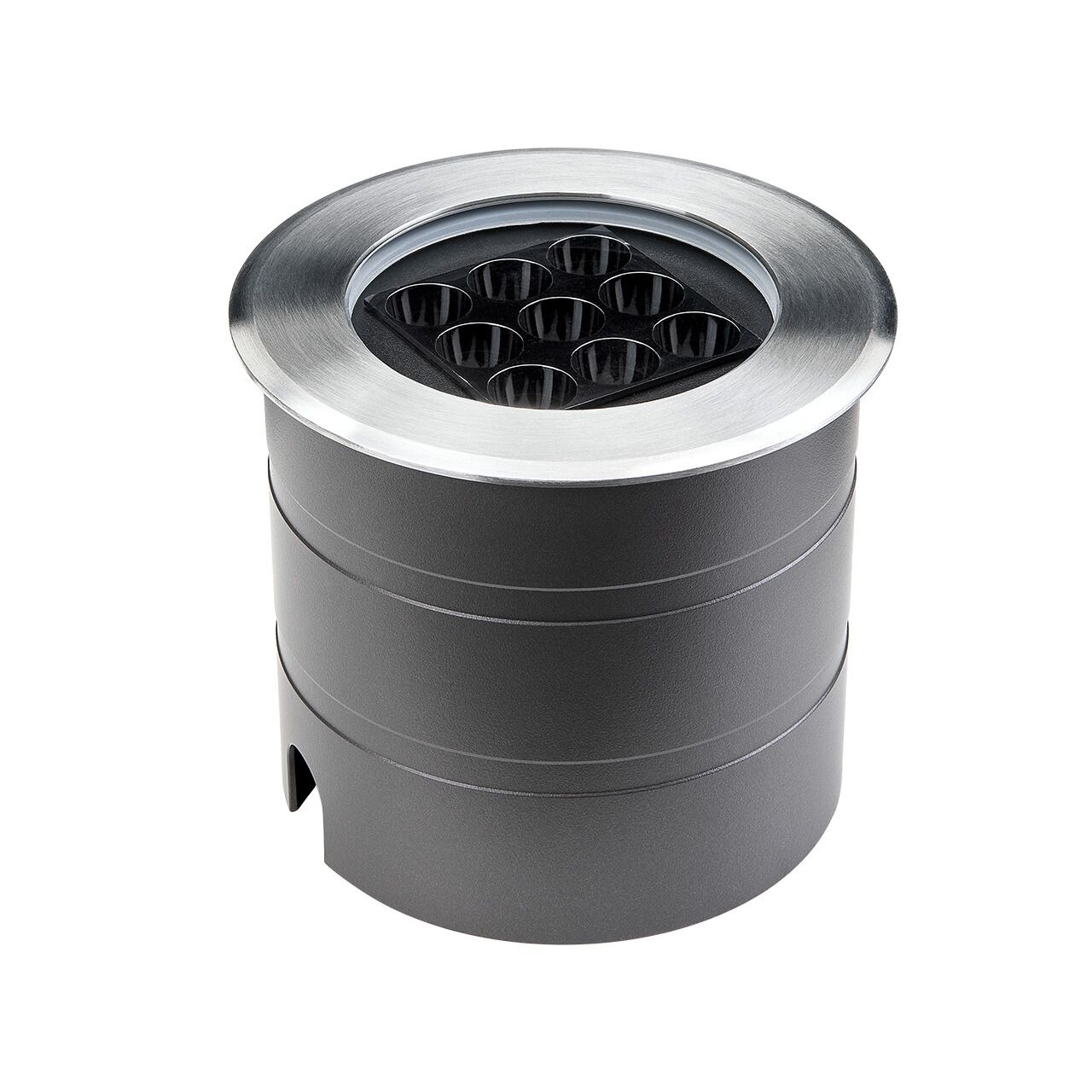 SG Leuchten SG LEUCHTEN LED-Bodeneinbauleuchte 9W NEMO II 630072 3000K 460lm 220-240V