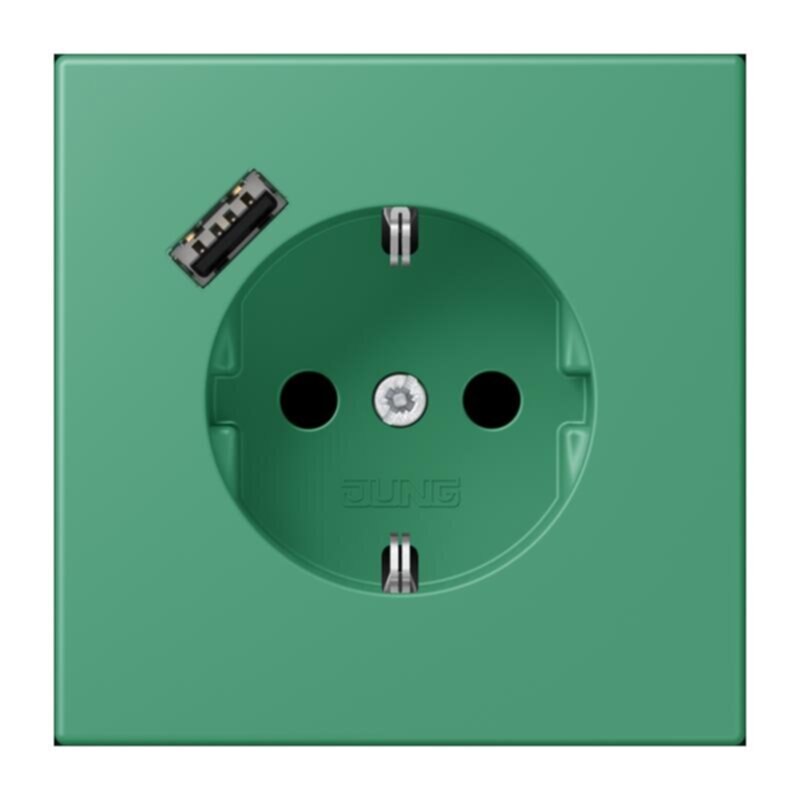 Jung Jung LC1520-18A250 SCHUKO-Steckdose mit USB Typ A LC4320G