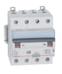Legrand 411236 DX3 Fi/LS-Schalter C 25A 4-polig 6kA 30mA Typ A 400VAC 4TE